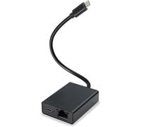 Adaptador Ethernet para Fire TV Stick- Adaptador de red micro USB a RJ45 Ethernet compatible con Fire Stick 4K, Chromecast, Google Home Mini y más transmisiones de TV Sticks de hasta 100 Mbps