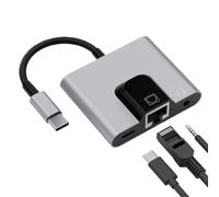 Adaptador Ethernet Para Portátil Cargador De Cable Con Velocidad Gigabit