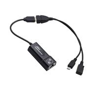 Adaptador Ethernet Red Estable Adecuado para TV3 Mejora Experiencia Transmisión Easy Plugs Y Play Homes Office Uso