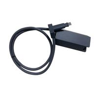 Adaptador Ethernet satelital Durable Cobre de Goma de Caucho Red Copper Adaptador de Cable Rectangular para Internet satelital genérico V2 con Antena Rectangular Instalación fácil