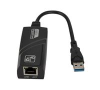 Adaptador Ethernet USB 3.0, Adaptador Ethernet LAN USB 3.0 Wired para una conexión rápida y Estable a Internet, 1000 Gigabit Network Tarjeta Compatible con Ordenador Portátil Y De Ventana