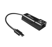 Adaptador Ethernet USB tipo C a RJ45 de 100/1000 Mbps para acceso a Internet por cable en oficinas y hogares
