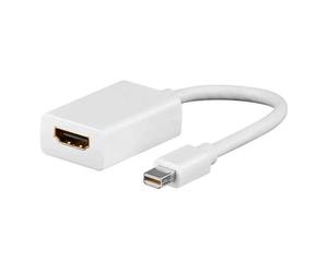 Adaptador Ewent EC1451 Mini DisplayPort a HDMI 0,15m Blanco Conectores Níquel