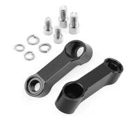 Adaptador Extensión Espejo Trasero Para Suzuki DL250 DL650 | Para V-Strom 800DE 650 250 1050 XT DL1000(Black)