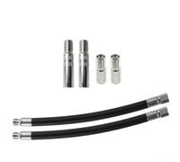Adaptador Extensión Válvula Aire Metal Adaptador Extensión Válvula | fit cars bikes para scooters, 6-piece set, metal construction, leak-proof seal, easy storage