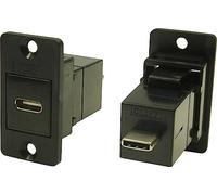 Adaptador/Extensor, Conector Hembra Puerto USB Tipo C - Conector USB Tipo B CP30611 Cliff Contenido: 1 pc(s)