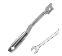 Adaptador extensor de llave, barra de herramientas magnética de 35 cm, barra de extensión de llaves magnéticas, herramienta de amplificador de par, adaptador de extensión ergonómico para llave de