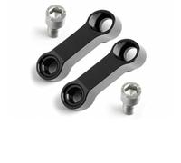 Adaptador extensor de montaje de espejo de motocicleta M10 x 1,25 CNC Billet de aluminio par para mejorar la visibilidad trasera Cafe Racers