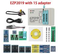 (ADAPTADOR EZP 15) EZP 2019 EZP2019+ Programador SPI USB de alta velocidad Adaptador EEPROM minipro