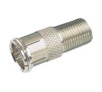 Adaptador f hembra a tv hembra a presión electro dh 19.555 8430552058