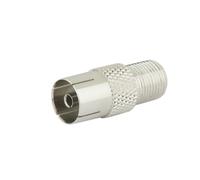 Adaptador f hembra a tv hembra de electro dh 19.516 8430552110469