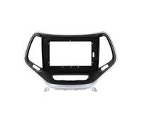 Adaptador Fascia Marco Coche 10 Pulgadas Decodificador Caja CANbus Kit Panel Instalación Radio para Jeep para Grand Cherokee 2014 2015 2016 2017 2018 CFCKHPTHAZ(Only Frame)