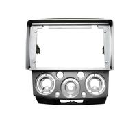 Adaptador Fascia Marco Coche 9 Pulgadas Para F&ord Para Ranger Para Pickup 2006 2007 2008 2009-2011 fascia radio estéreo(PLATA)