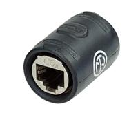 Adaptador Feedthro Neutrik NE8FFX6-W CAT6A EtherCON RJ45. Extensiones De Cable