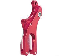 Adaptador fijo de freno de disco de bicicleta, convertidor de marco CNC de aleación de aluminio para juego de ruedas de liberación rápida, soporte de montaje de 121 x 75 x 15 mm para adaptarse a