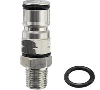 Adaptador for barril Cornelius de gas/líquido, compatible con accesorios for elaboración casera de cerveza, con rosca NPT de 1/4" y poste de bloqueo de bola 19/32-18.(Liquid)