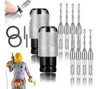 Adaptador For Martillo Rotativo Con Juego De Brocas Impacto, Convertidor Taladro Eléctrico A Pesado Mejorado (2026), 4 Tamaños, Listo For Materiales Resistentes(2pcs)