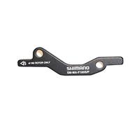 Adaptador de freno de disco delantero Shimano ma-f180s/p post mount pour br-m 180 mm 180 mm