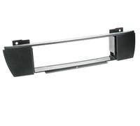 Adaptador frontal 1-DIN compatible con BMW X3 (E83) negro