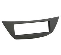 Adaptador frontal 1-DIN compatible con Renault Laguna III negro