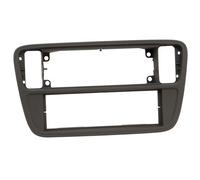 Adaptador frontal 1-DIN compatible con Skoda CitiGo / Seat 12/2011 > negro
