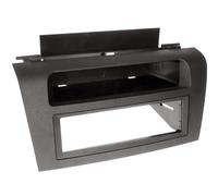 Adaptador frontal 1-DIN con bolsillo vacío compatible con Mazda 3 2003 - 2008 n