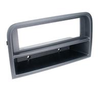 Adaptador De Fachada 1-DIN Con Hueco Para Fiat Croma Negro
