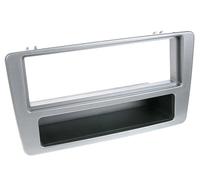 Adaptador frontal 1-DIN con bolsillo vacío Honda Civic 07/2001 > gris