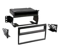Adaptador frontal 1-DIN con bolsillo vacío para Nissan Versa/Tilda versión EE...