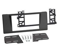 Adaptador frontal 2-DIN para BMW serie 5 (E39) negro