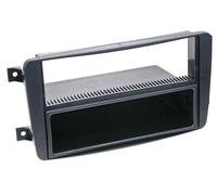 Adaptador frontal 2-DIN para con bolsillo vacío Mercedes negro