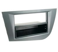 Adaptador frontal 2-DIN para con bolsillo vacío Seat León 2005 - 2009