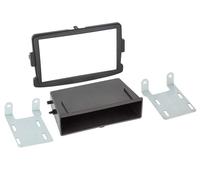 Adaptador frontal 2-DIN para Dacia / Opel / Renault negro