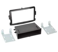 Adaptador frontal 2-DIN para Dacia / Opel / Renault negro piano