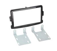 Adaptador frontal 2-DIN para Dacia / Opel / Renault > negro piano