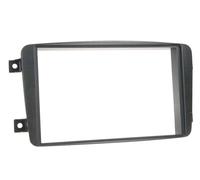 Adaptador frontal 2-DIN para Mercedes Clase C / CLK / Vito / Viano negro