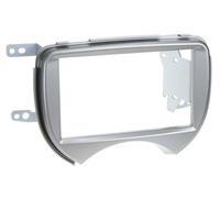 Adaptador frontal 2-DIN para Nissan Micra (K13) 2011 - 2013 gris