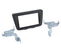 Adaptador frontal 2-DIN para Suzuki Baleno 04/2016-> negro