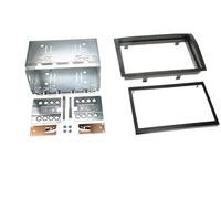 Adaptador frontal suave al tacto 2-DIN compatible con Fiat / Citroen / Peugeot n