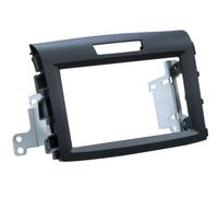 Adaptador frontal suave al tacto 2-DIN compatible con Honda CR-V 2012 > negro