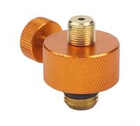 Adaptador Gas Butano Cobre Aluminio Para Oriente Medio | Válvula de seguridad integrada, función de autocierre, evita fugas de gas, ideal para estufas camping