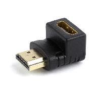 Gembird a-hdmi90-fml cambiador de género para cable hdmi negro