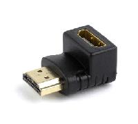 ADAPTADOR GEMBIRD HDMI HEMBRA A HDMI MACHO 90º ANGULO ABAJO
