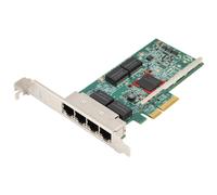 Adaptador Gigabit Ethernet de 4 puertos basado en BCM5719, tarjeta de red PCI chapada en oro, multifunción para enrutamiento por software,