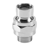 Adaptador Giratorio Ajustable de áNgulo de Cabezal de Brazo de Ducha de RóTula de LatóN Cromado