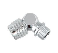 Adaptador giratorio de buceo submarino para regulador de buceo con ajuste de ángulo múltiple de 90 y 110 grados para una mejor gestión de la manguera (110°)