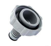 Adaptador giratorio PEX a NPT hembra, ajuste de crimpado de latón de 1,27 cm, tuerca de nailon reforzada para rotación completa, compatible con anillos de crimpado PEX-B y abrazaderas