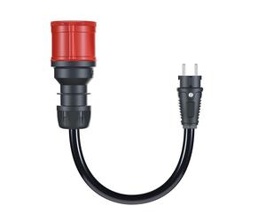 Adaptador go-e CH-04-02 1 toma 16 A IP55 para carga interior con cable 0,3 m