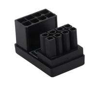 Adaptador GPU de 8 Pines de 180 Grados, GPU VGA PCIe de 8 Pines Hembra de 8 Pines a Adaptador de Conector de Giro en U Macho de 8 Pines, Adaptador de Corriente de Conector de