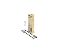 Adaptador gráfico - CLUB 3D - CAC-1567 - USB Tipo-C - 7680 x 4320 píxeles - Negro, Plata